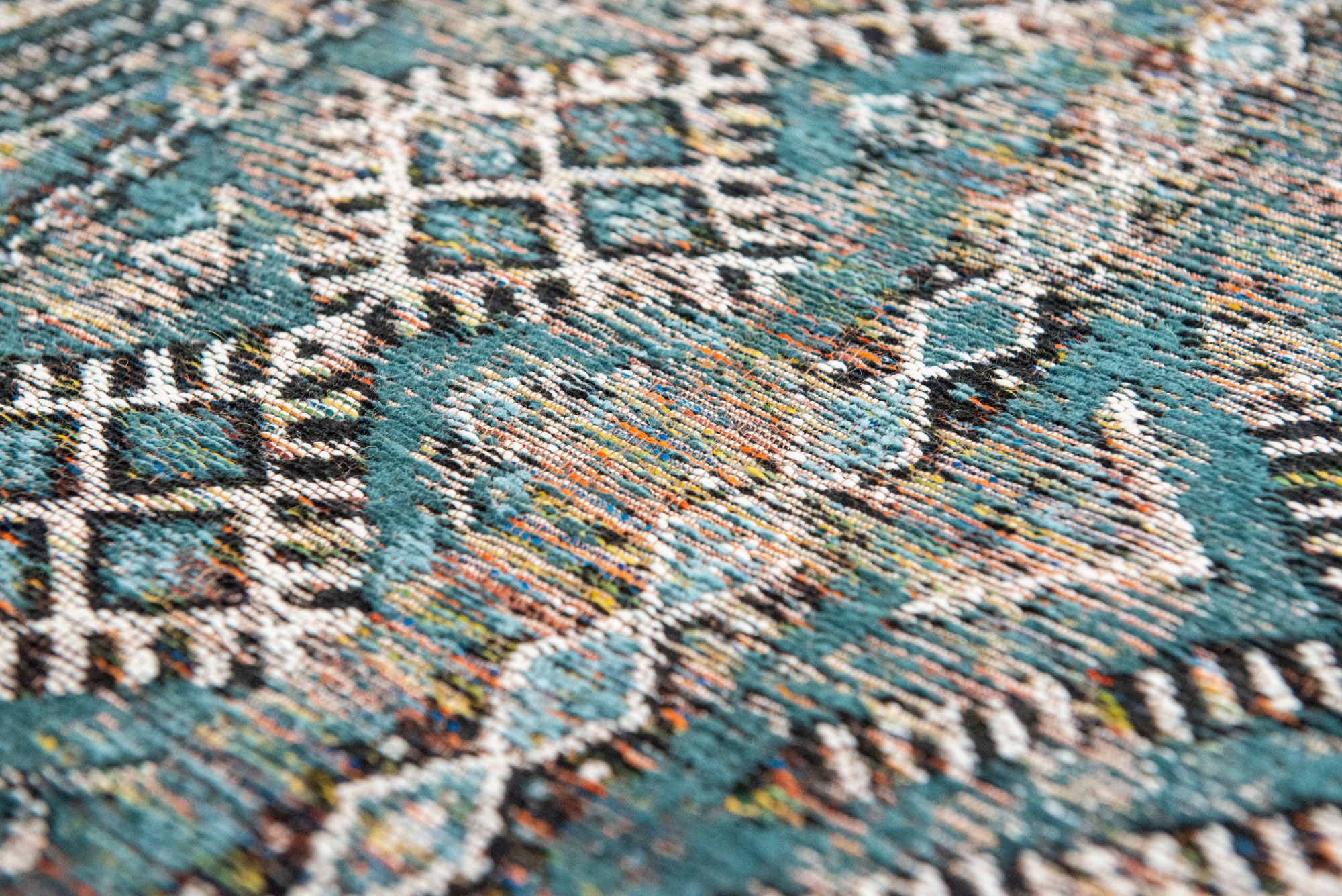 Zemmuri Blue tapijt | Maat: 240 × 340 cm