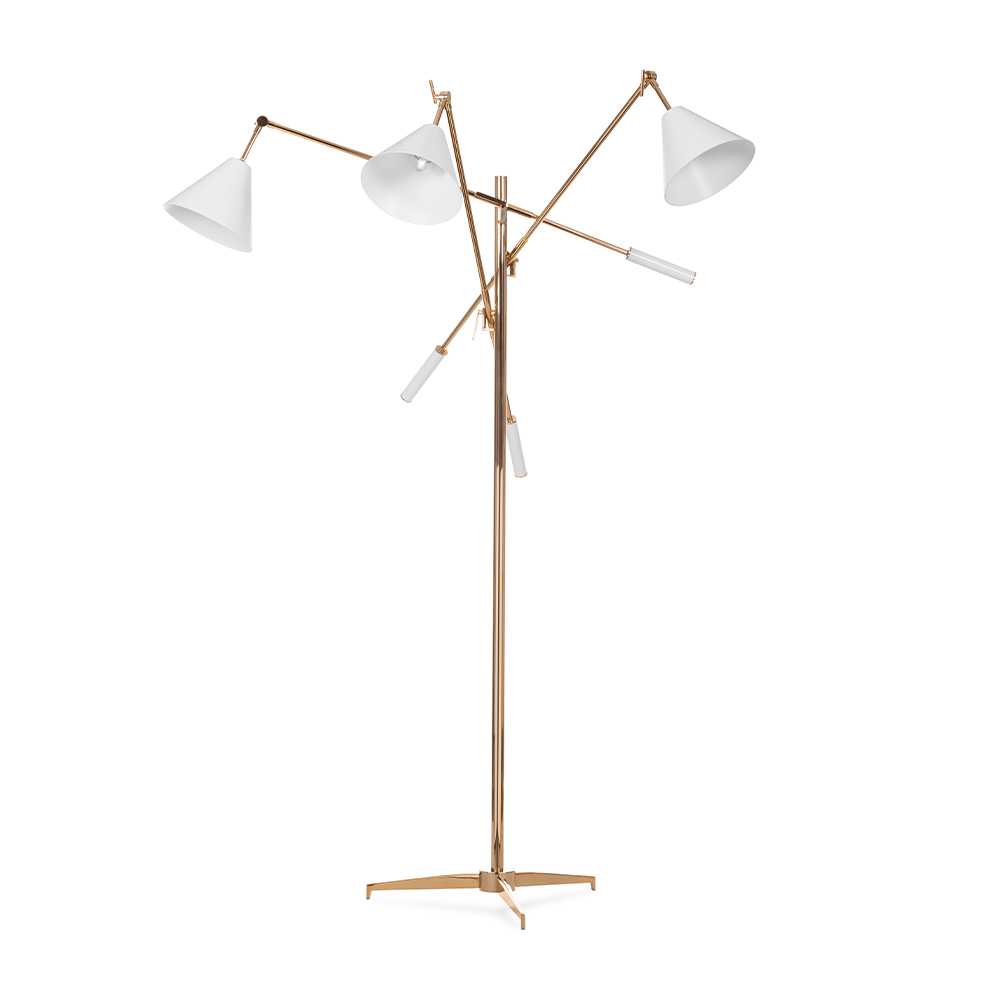 Crooner vloerlamp