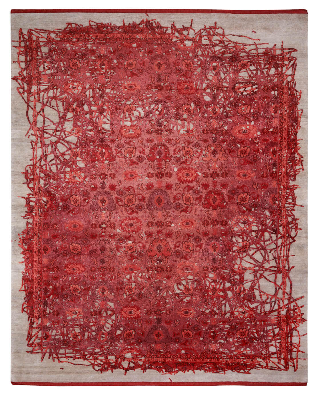 Bidjar enjoy rood tapijt