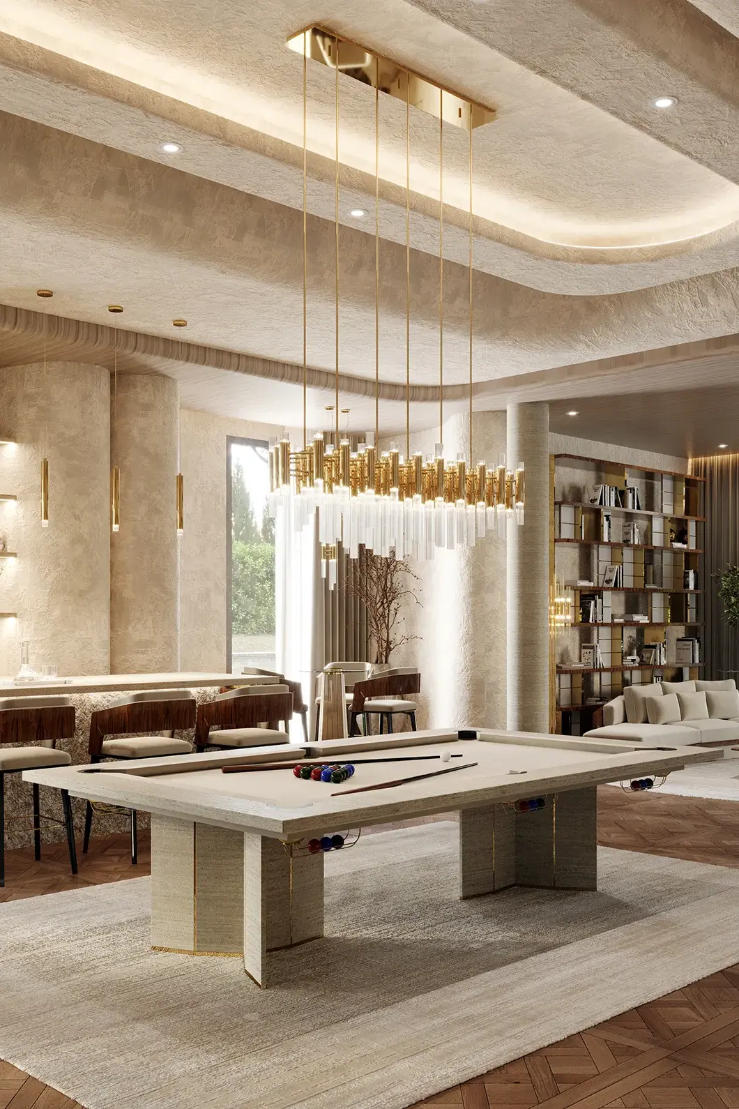 Cascade rechthoekige hanglamp - 11