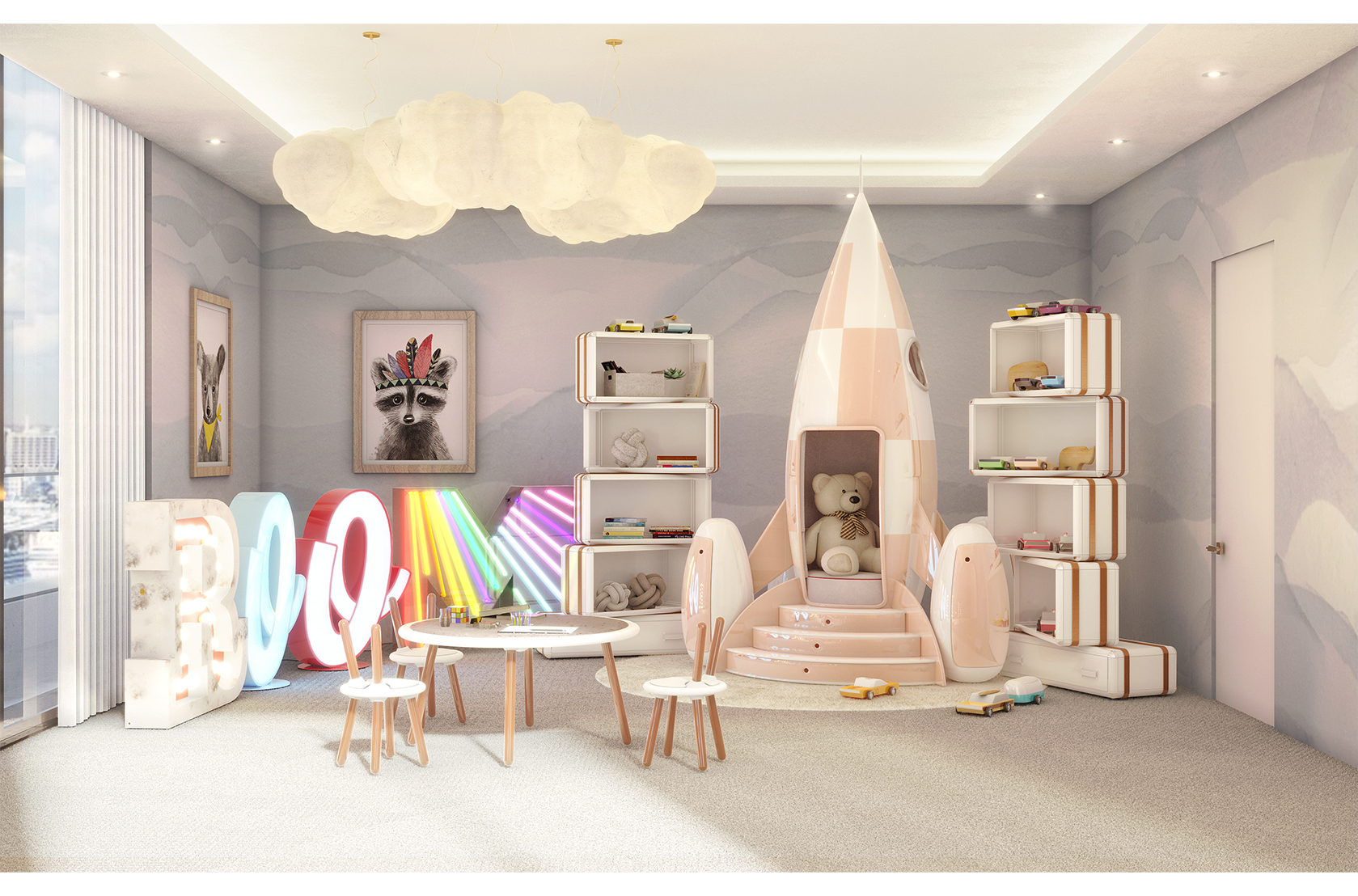 Opulent Letter O lamp