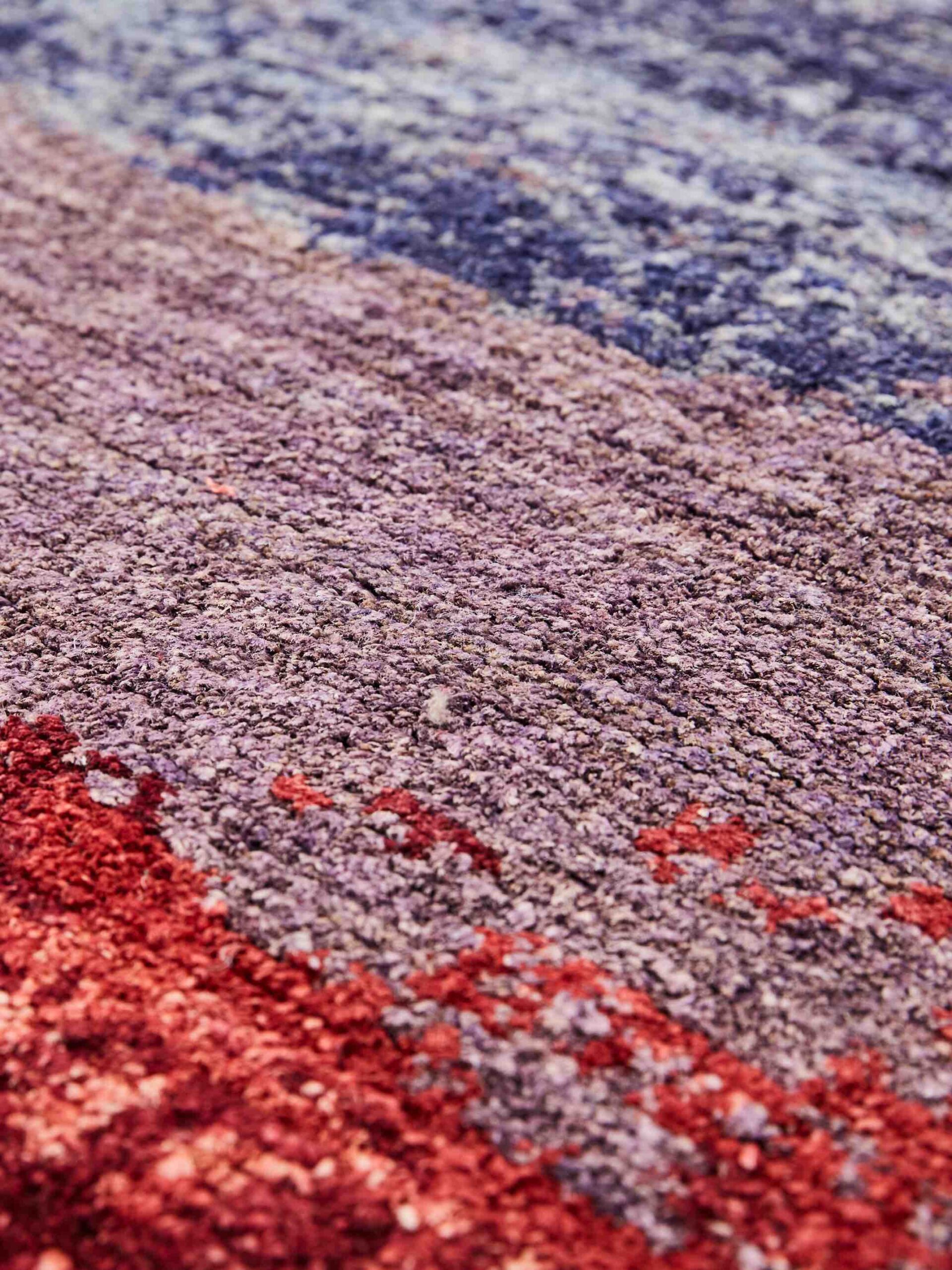 Oltre - mood indigo designer tapijt