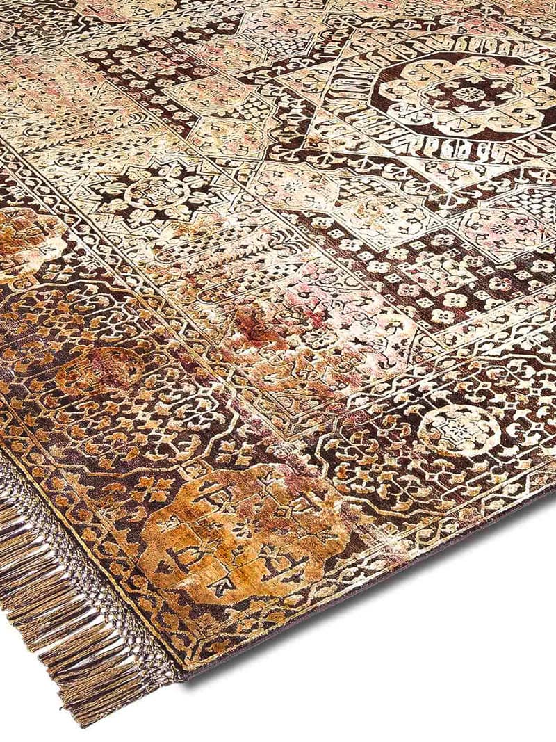 Strawberry Gold handgeweven tapijt