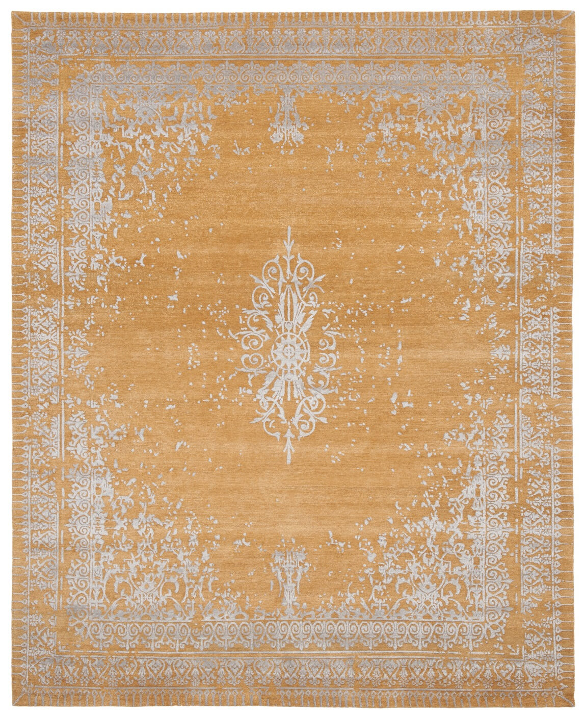 Ferrara special rocked oranje tapijt | Maat: 400 × 500 cm