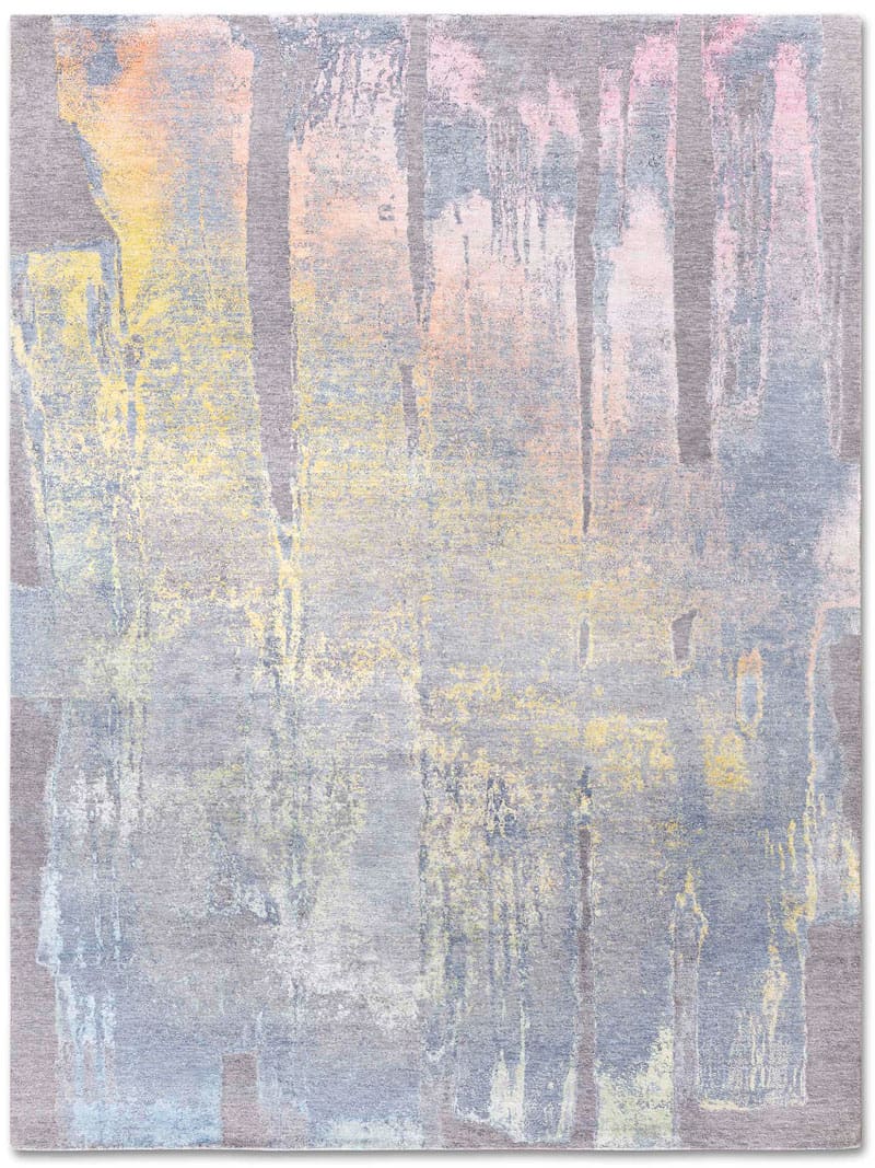 Pastel Sun handgeweven tapijt | Maat: 305 × 427 cm
