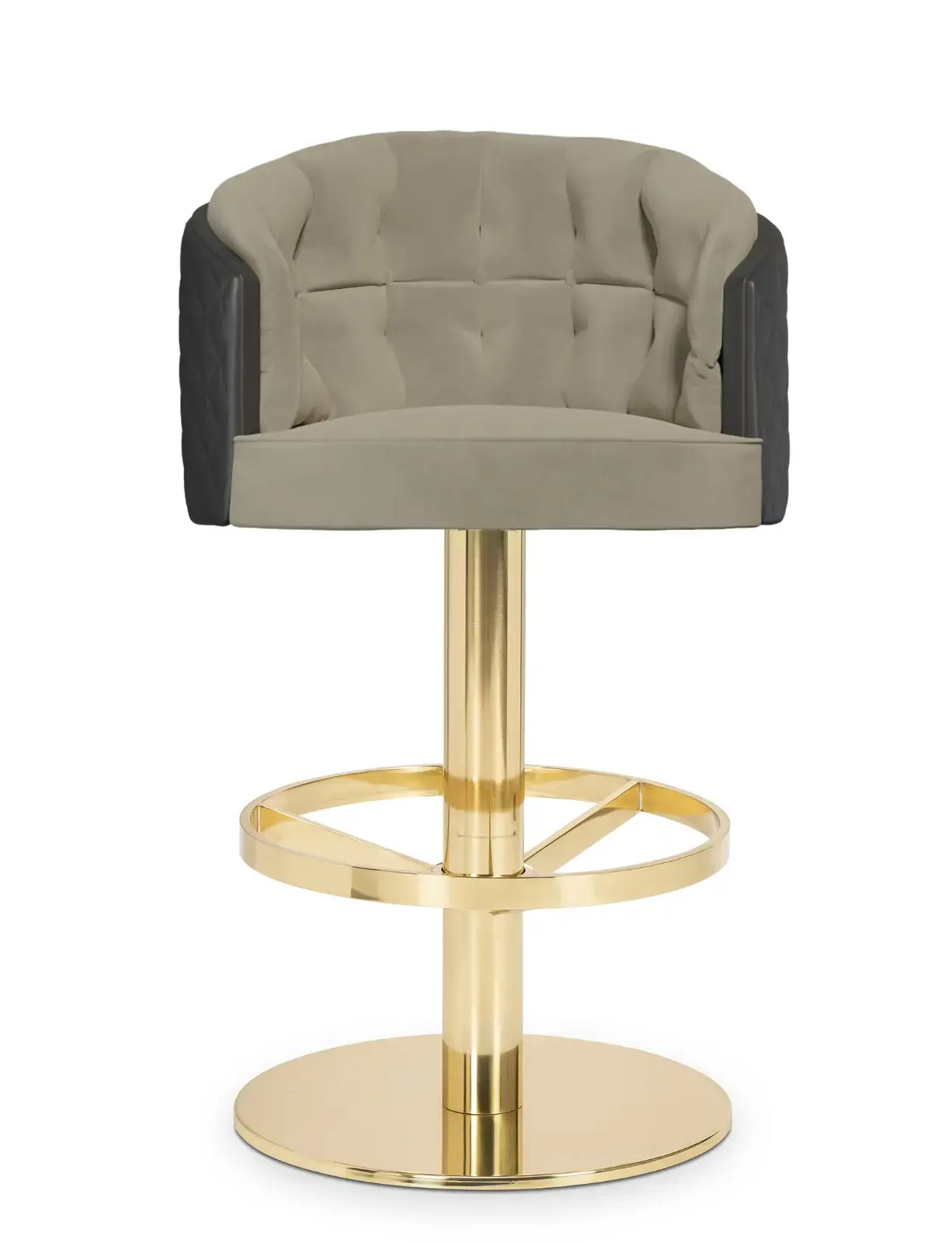 Luxe draaibare barkruk