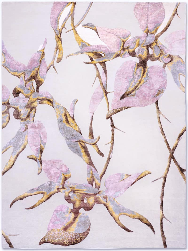 Orchid luxe handgeknoopt vloerkleed