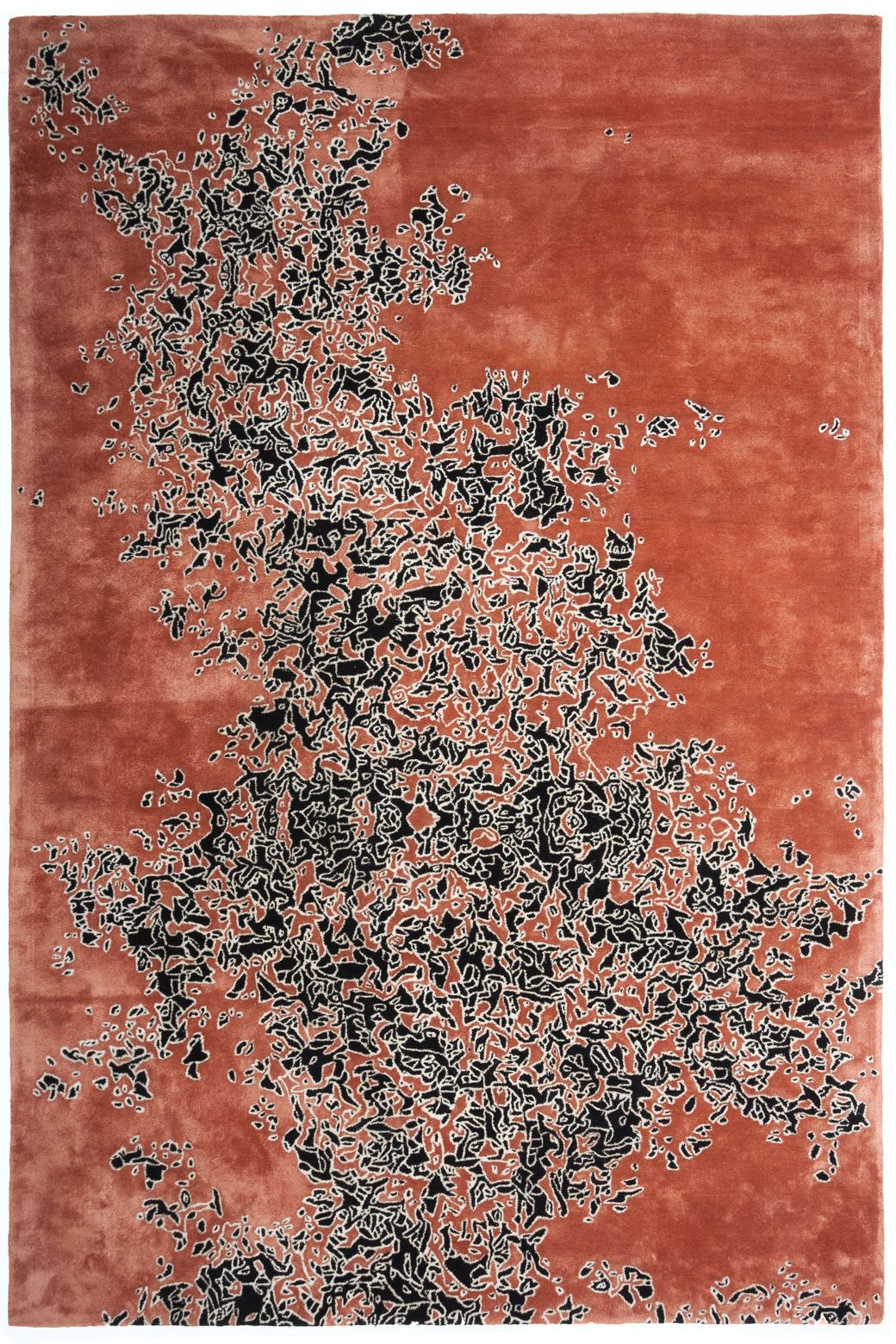 Camouflage gedurfd tapijt