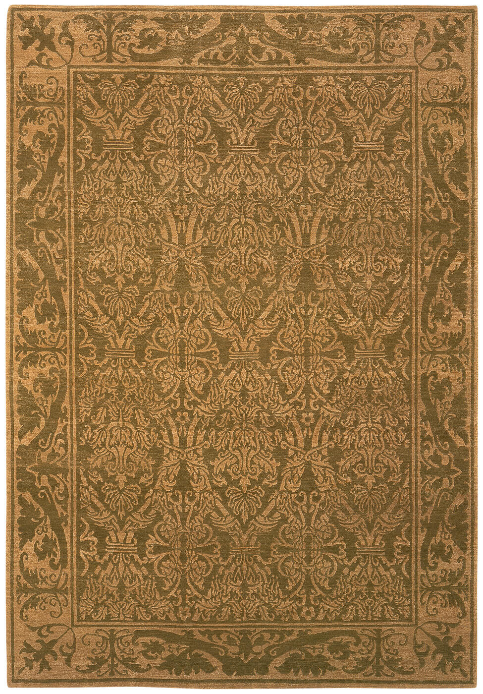 Alcaraz goud tapijt | Maat: 200 × 300 cm