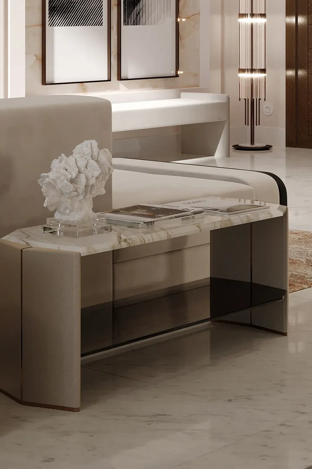 Summit lange bijzettafel - 2