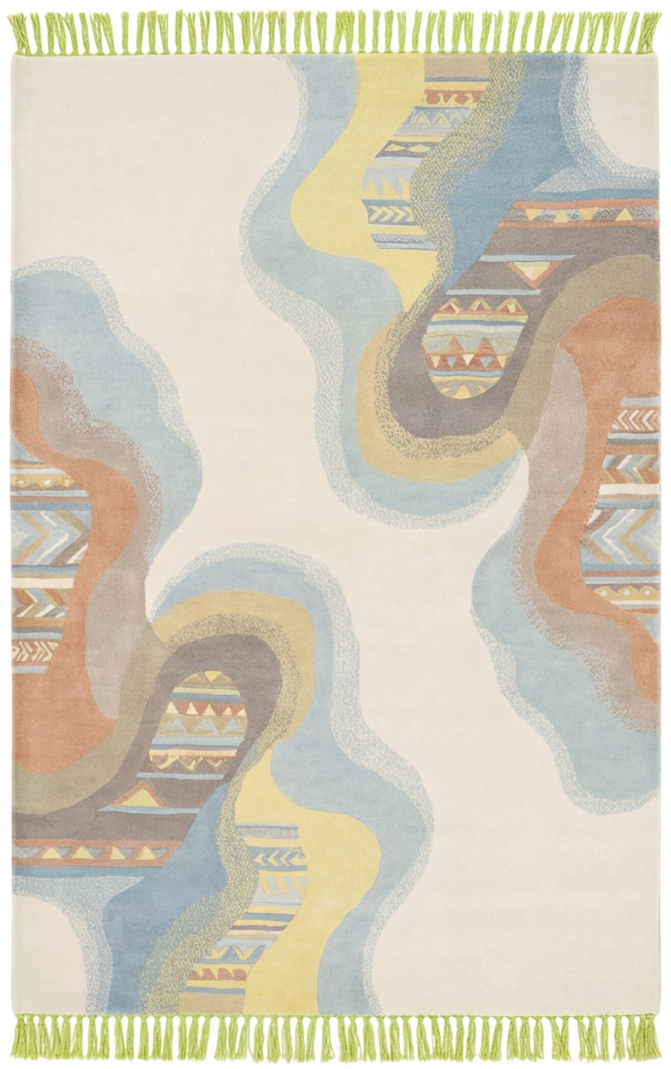 Fluid Lines design vloerkleed