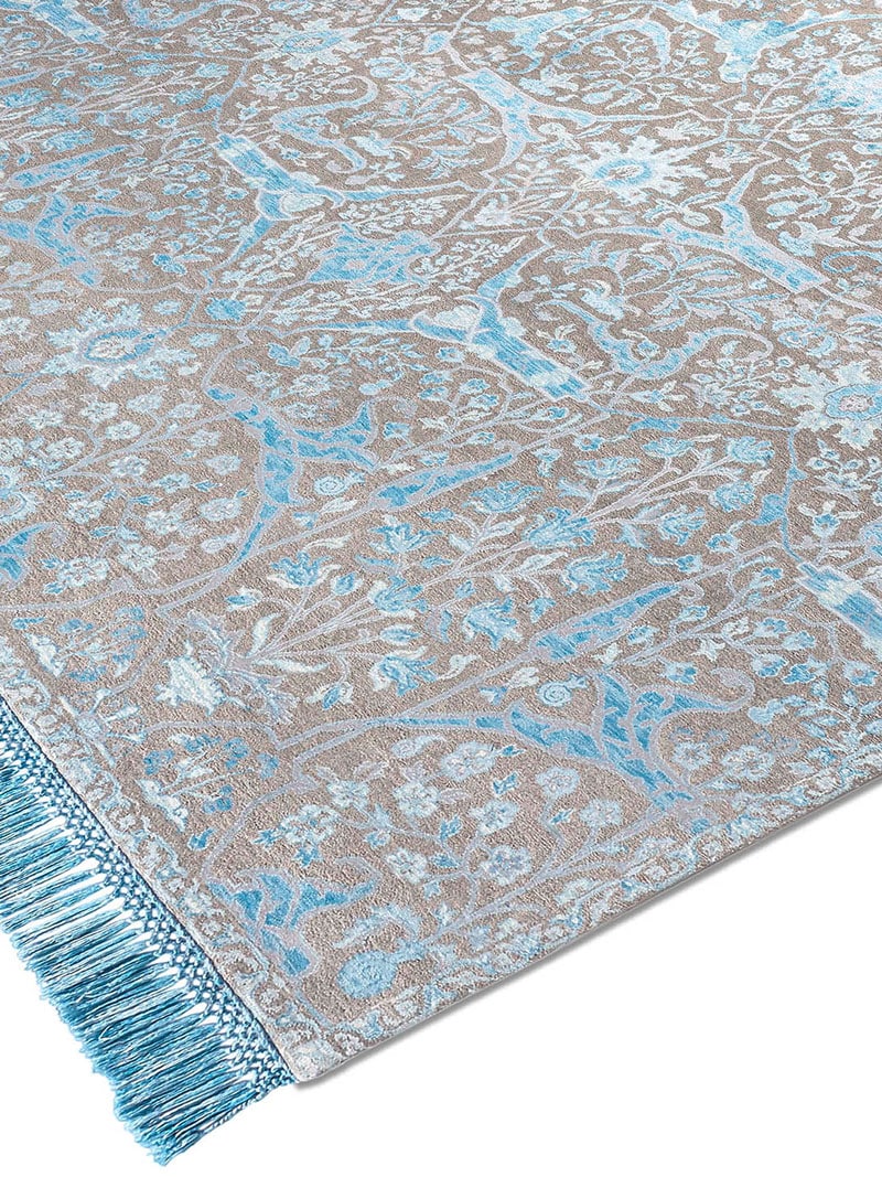 Teheran Blue luxe vloerkleed