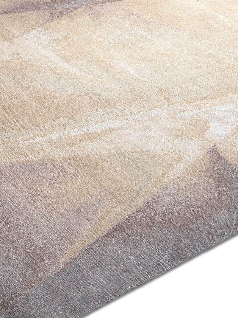 Yellow Mauve handgeknoopt tapijt