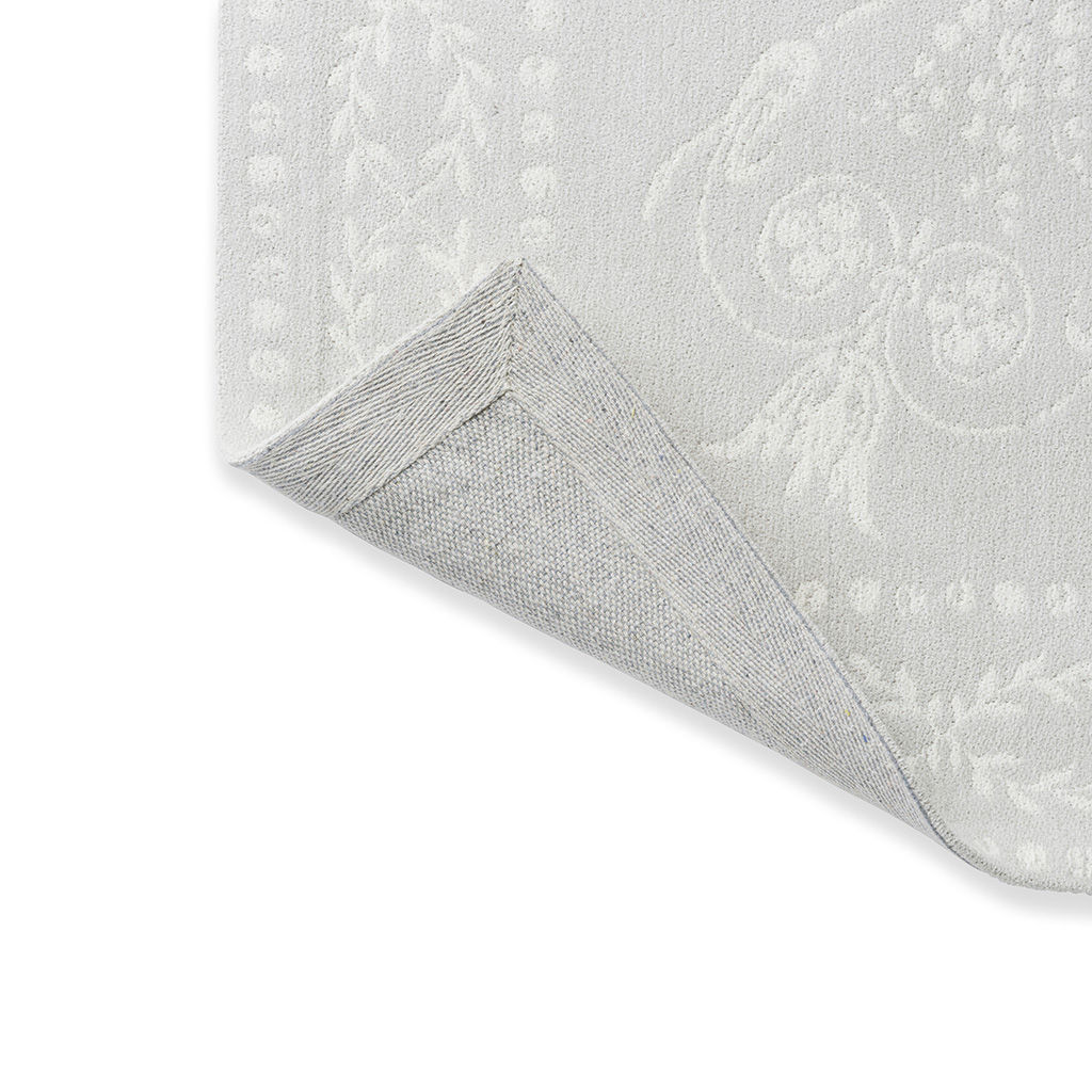 Josette-dove grijs tapijt | Maat: 250 × 350 cm