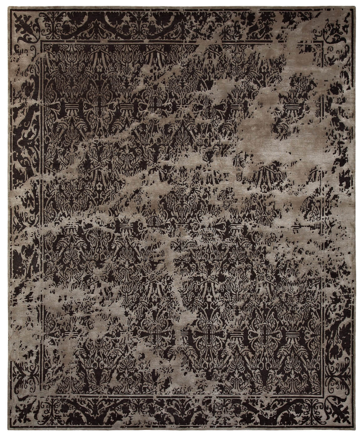 Alcaraz sky zwart tapijt | Maat: 400 × 500 cm