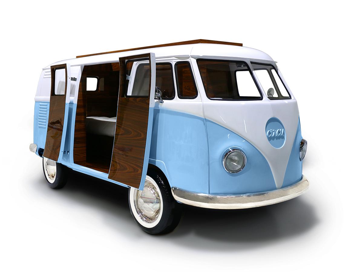 Traveler's Caravan Blue slaapkamerset