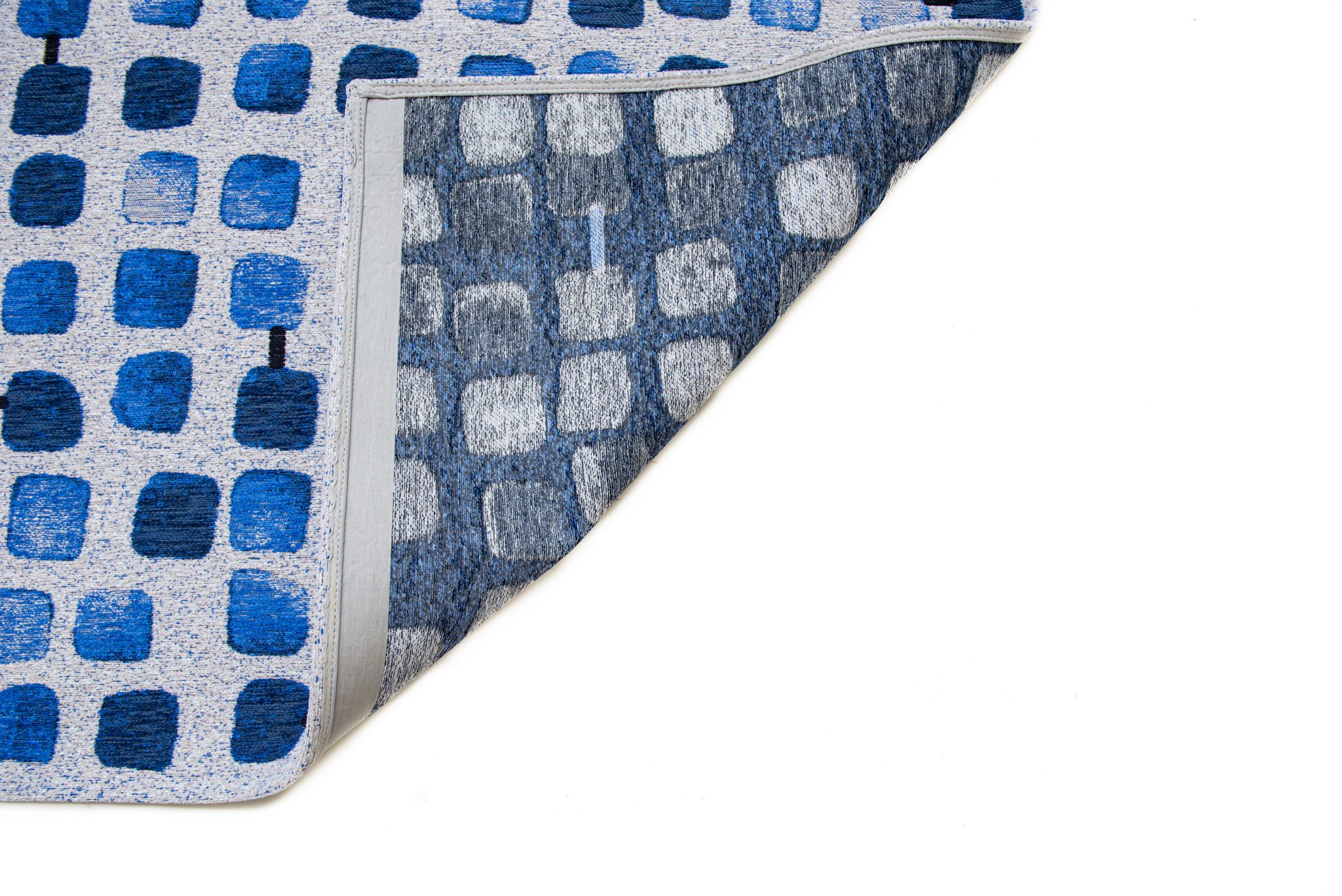 Amparo Blues tapijt | Maat: 80 × 150 cm
