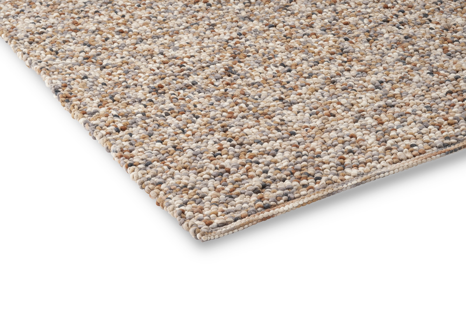 Pebble beach beige tapijt | Maat: 140 × 200 cm