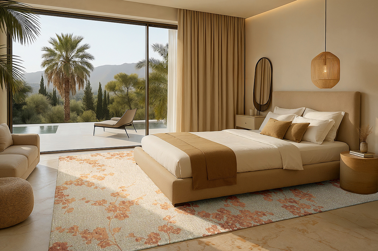Petal Dew tapijt | Maat: 80 × 150 cm