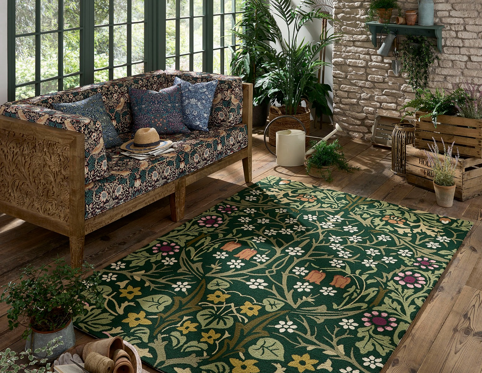 Blackthorn tump outdoor tapijt | Maat: 200 × 280 cm