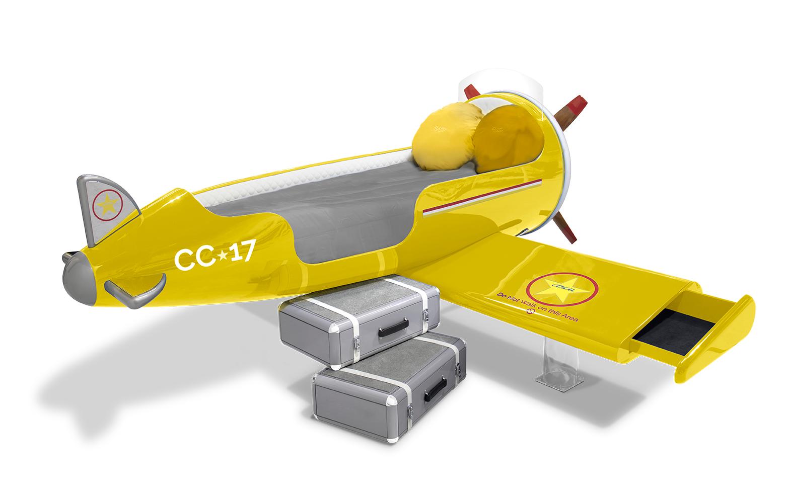 Cloud Glider vliegtuigbed
