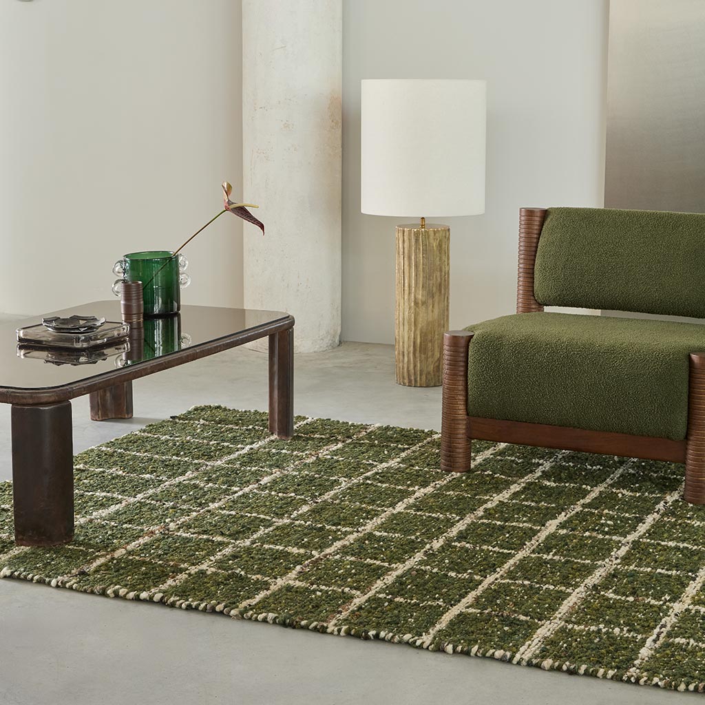 Craft Jack Hunter Green vloerkleed | Maat: 250 × 350 cm