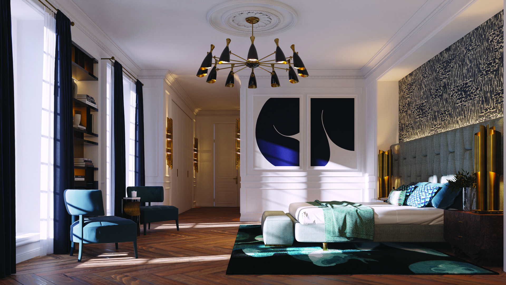 Noble ronde hanglamp - 4