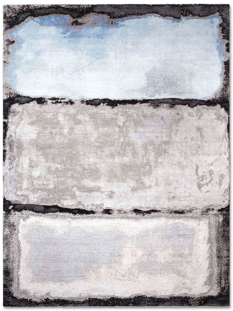 Abstract handgemaakte luxe tapijt