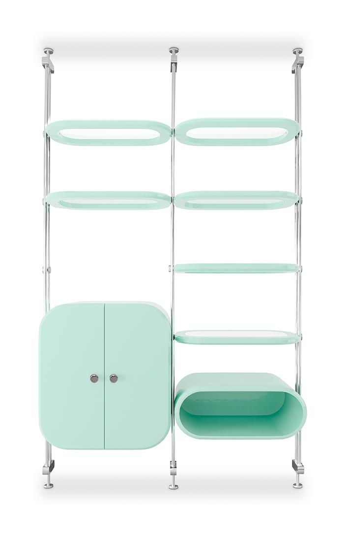 Verona Wood groen kinderboekenrek