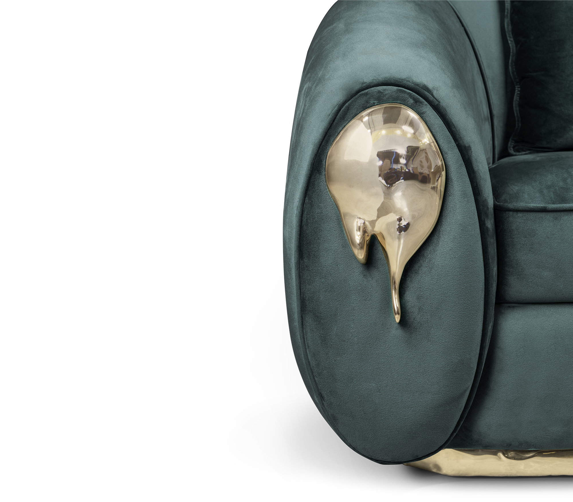 Solara groene luxe fauteuil