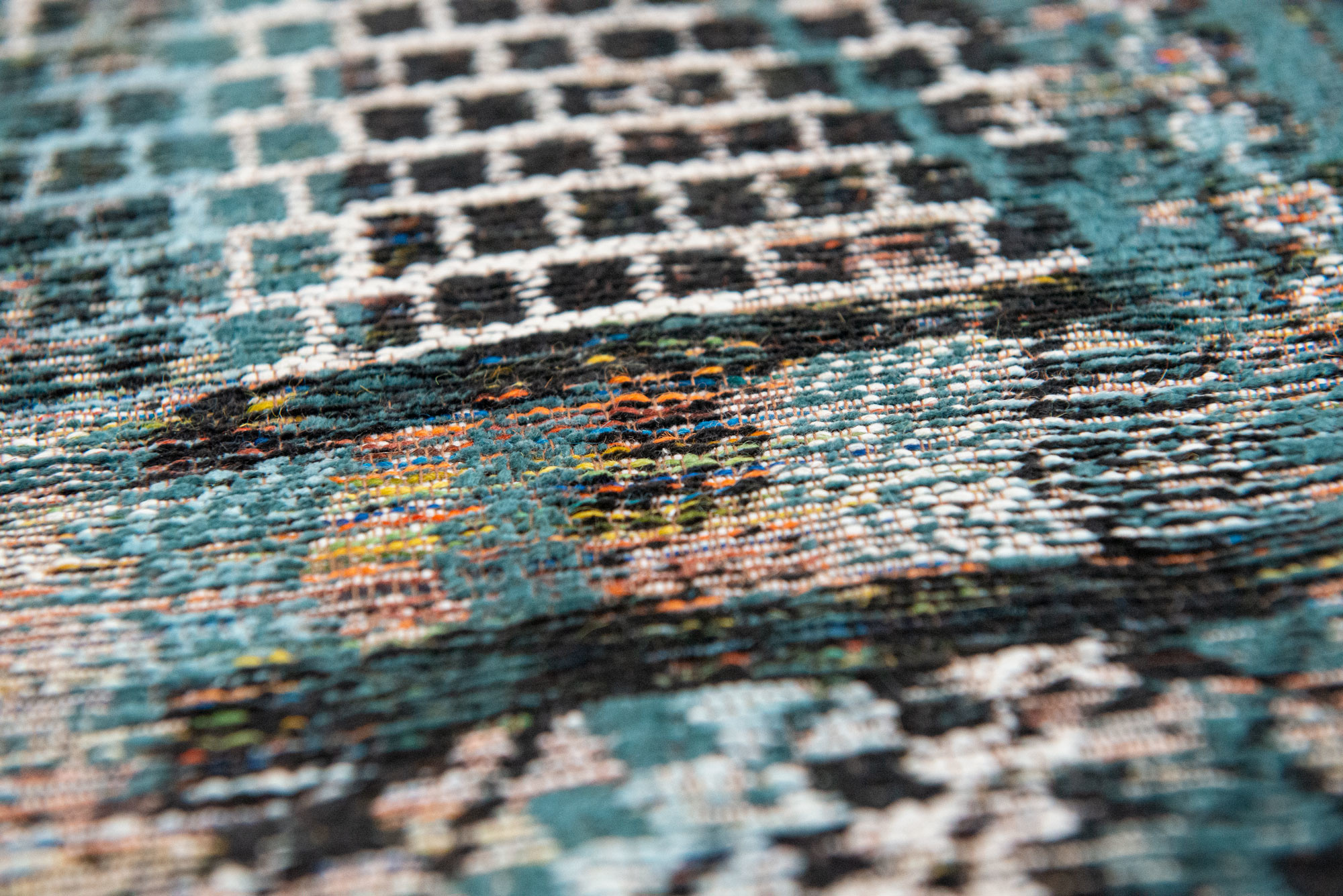 Zemmuri Blue tapijt | Maat: 240 × 340 cm