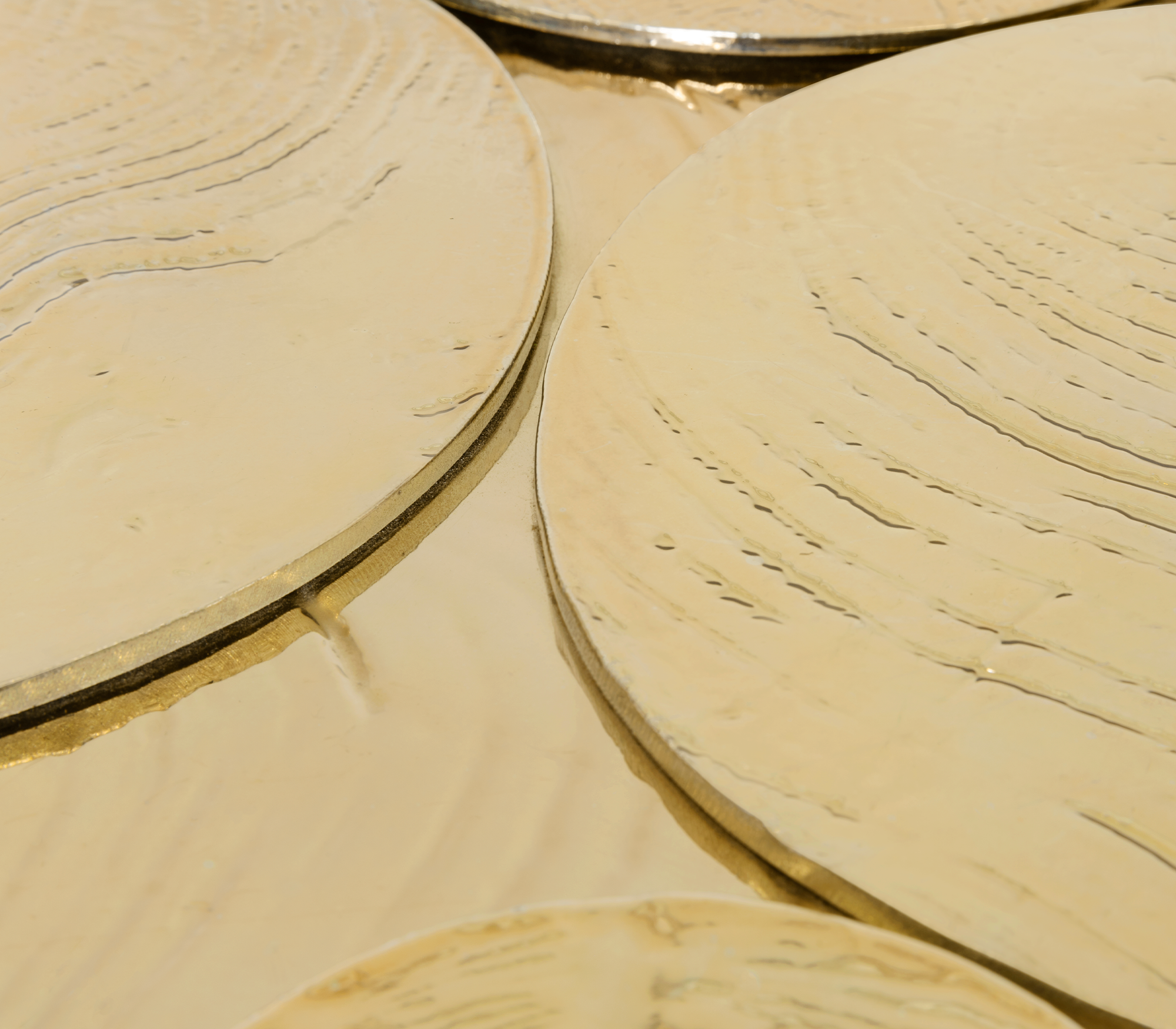 Empyrean gouden accent stoel