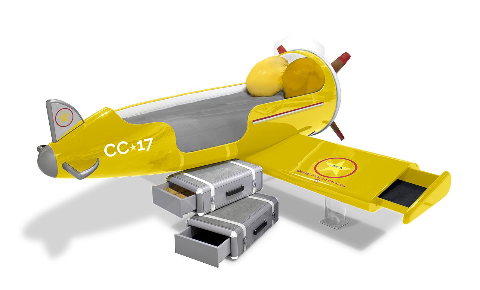 Cloud Glider vliegtuigbed