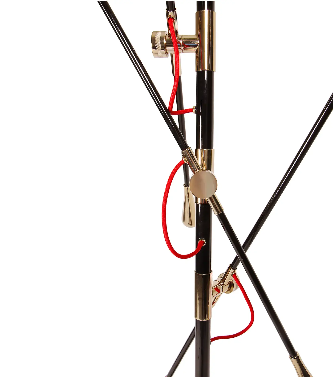 Duke zwarte vloerlamp