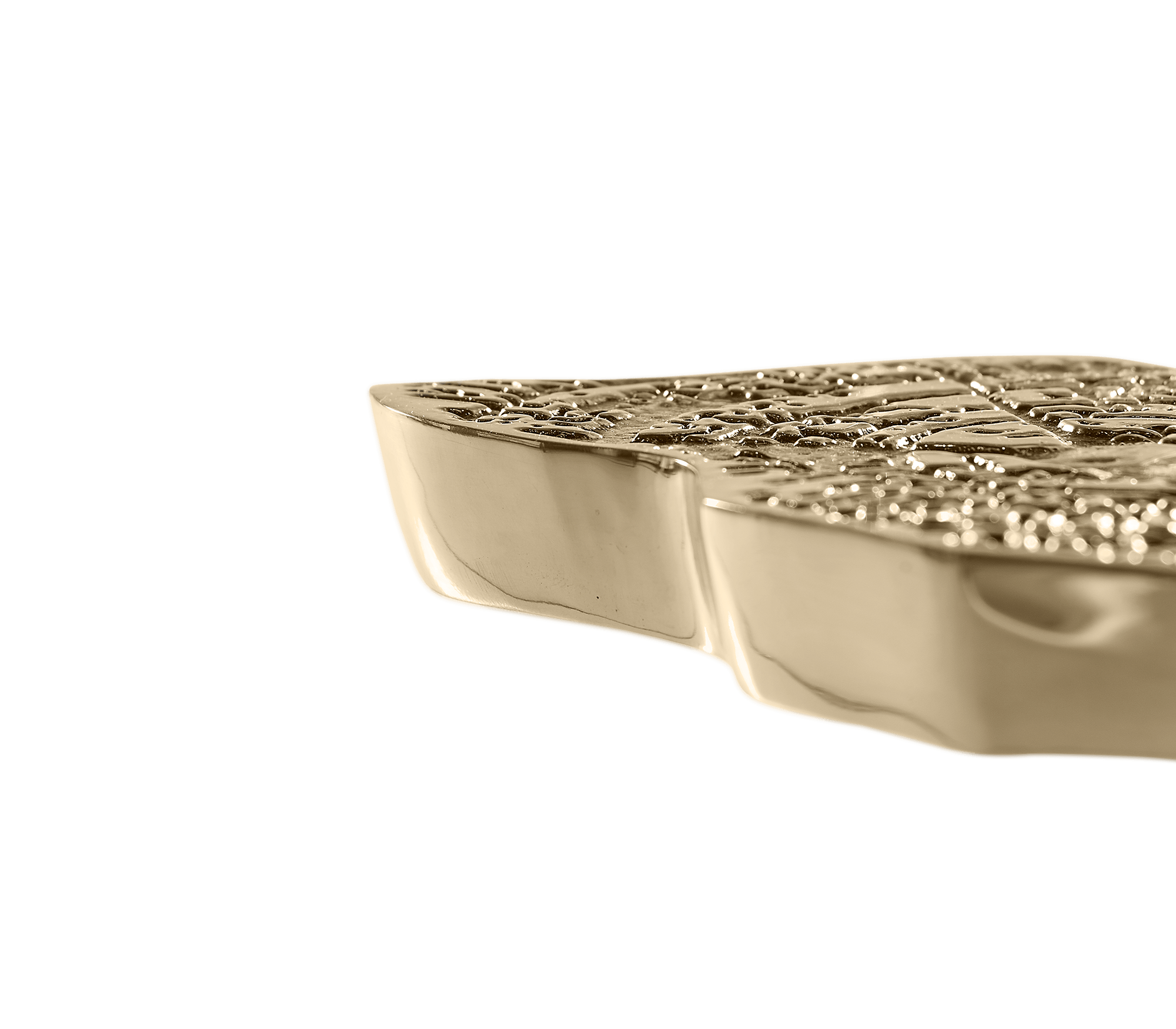 Orion gouden bijzettafel