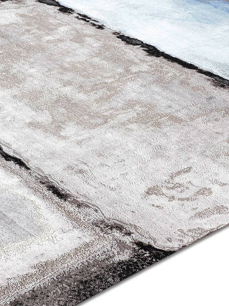 Abstract handgemaakte luxe tapijt