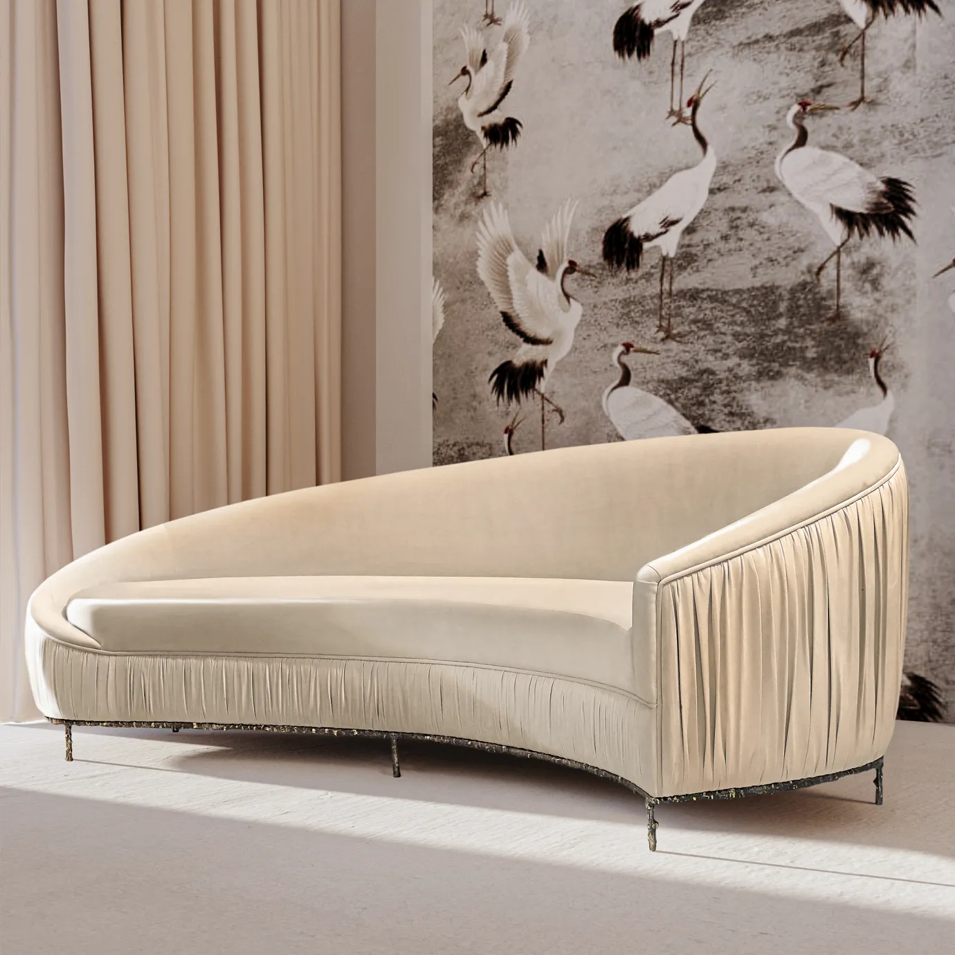 Vamp metalen basis bank