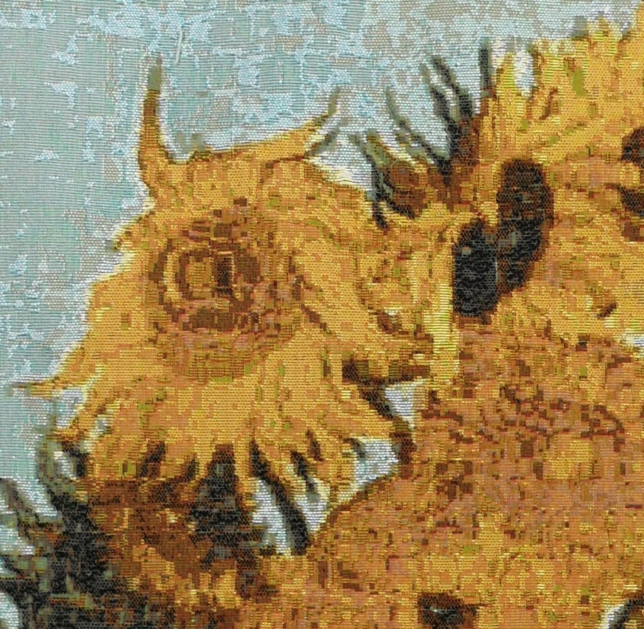 The Sunflowers van Van Gogh wandtapijt