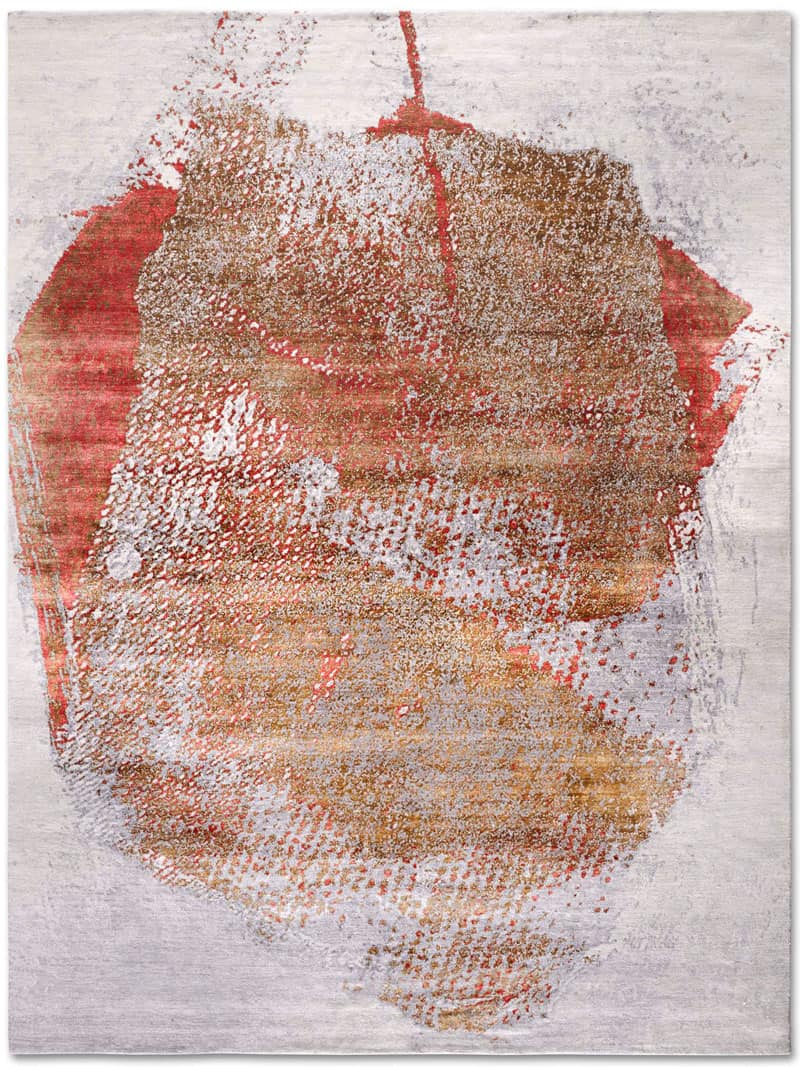 Gold Coral handgeknoopt tapijt | Maat: 365 × 457 cm