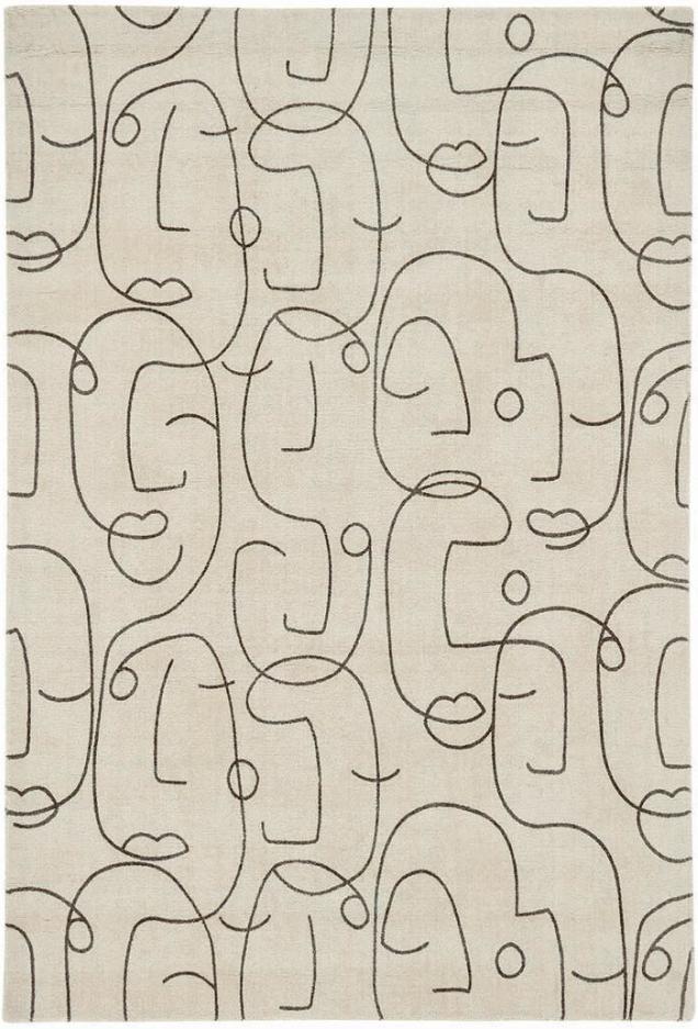 Epsilon charcoal tapijt | Maat: 200 × 280 cm