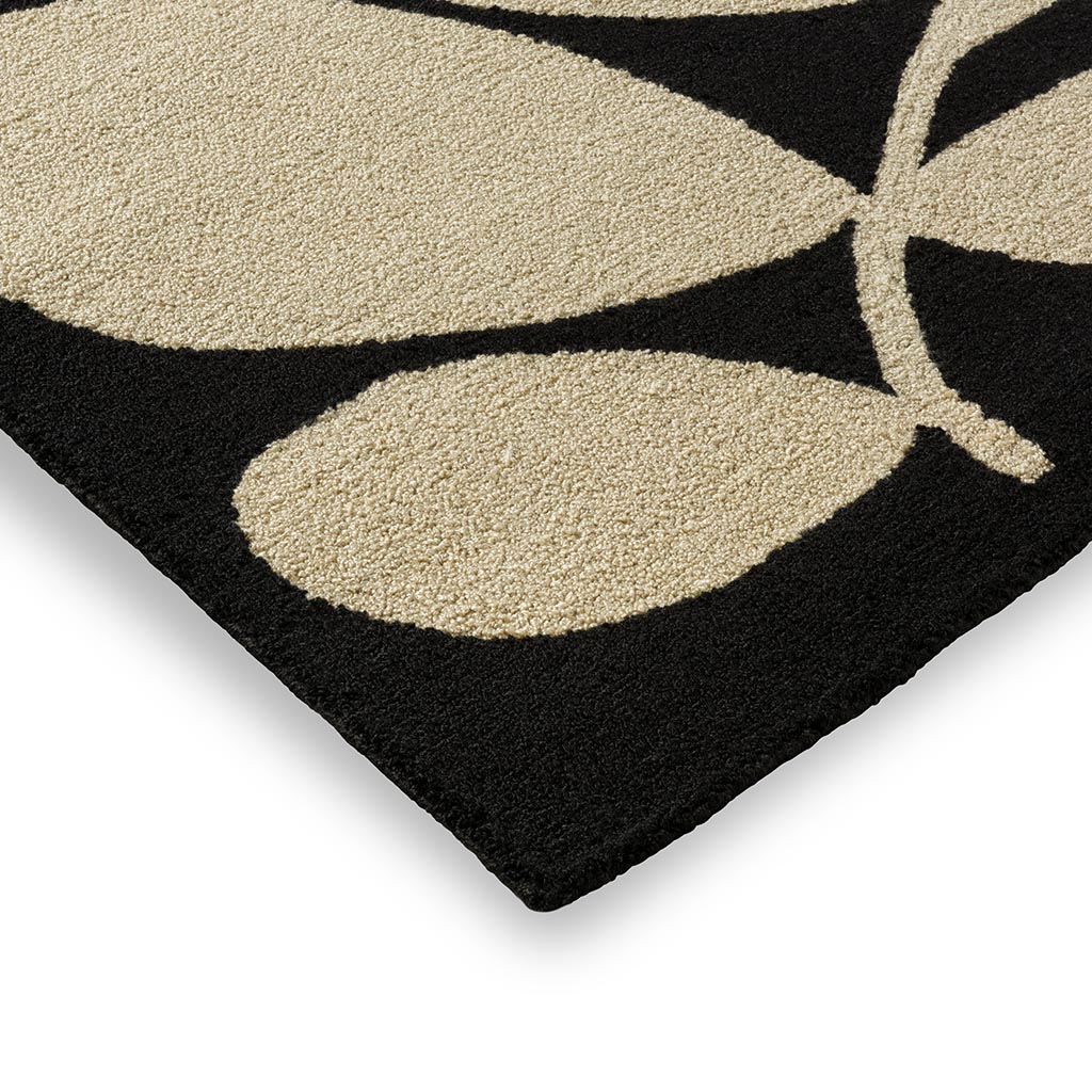 Sycamore zwart outdoor tapijt | Maat: 250 × 350 cm