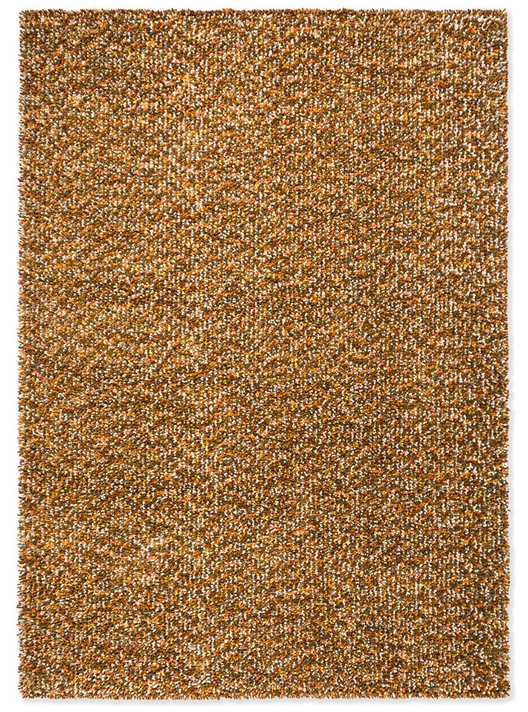 Pop-art geel shag gevilt tapijt | Maat: 160 × 230 cm