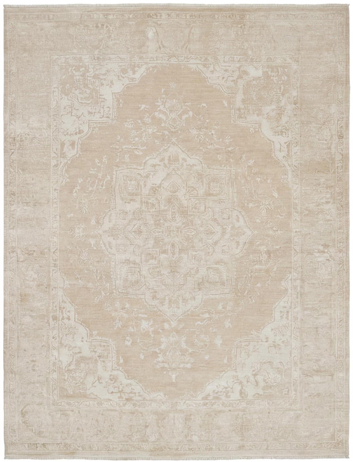 Classic Medallion Ivory vloerkleed