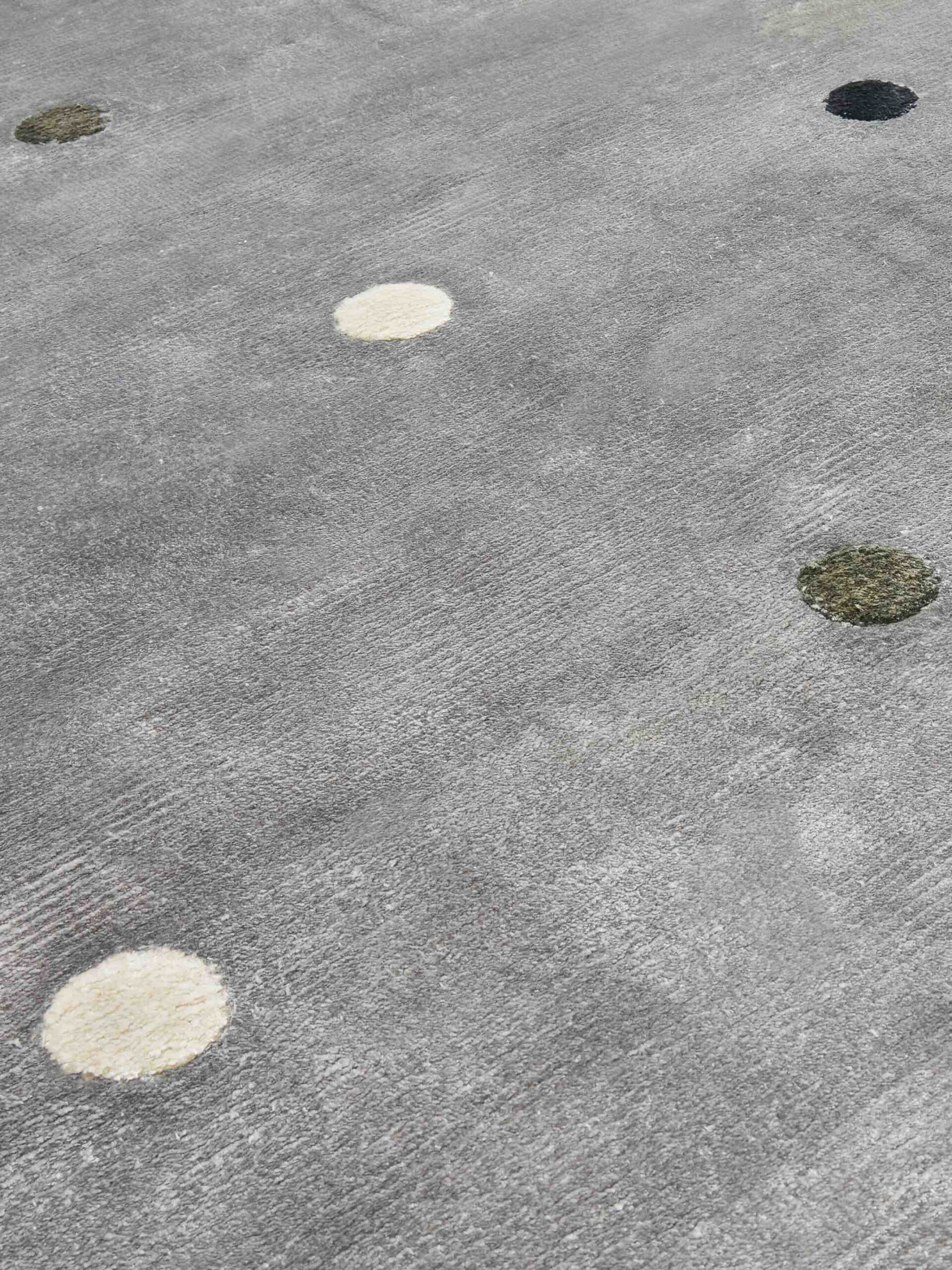 Punti grijs mix handgeweven vloerkleed