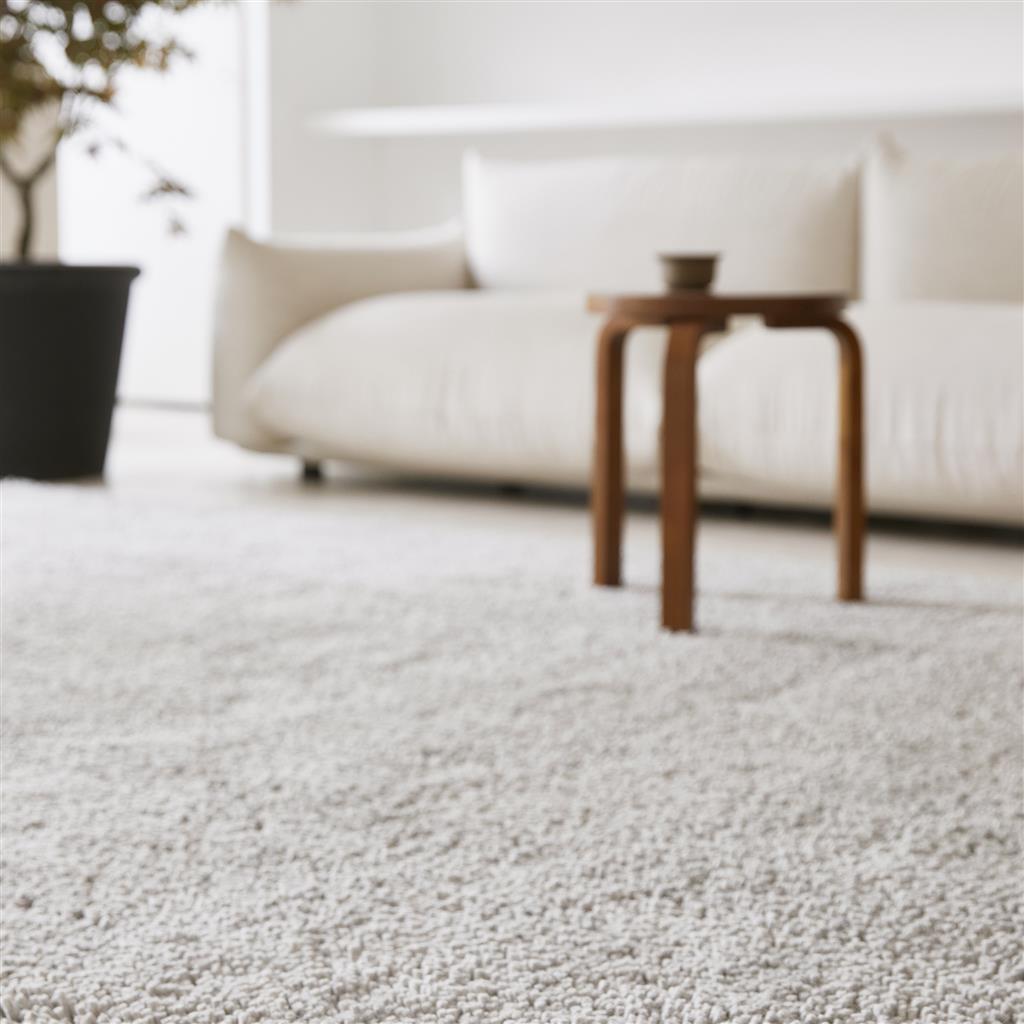 Gravel gevilt wol light/grijs shag tapijt | Maat: 170 × 240 cm
