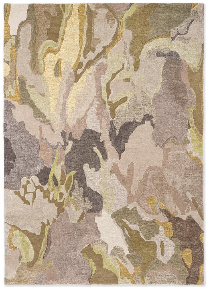 Foresta kiezelsteen/zand tapijt | Maat: 170 × 240 cm