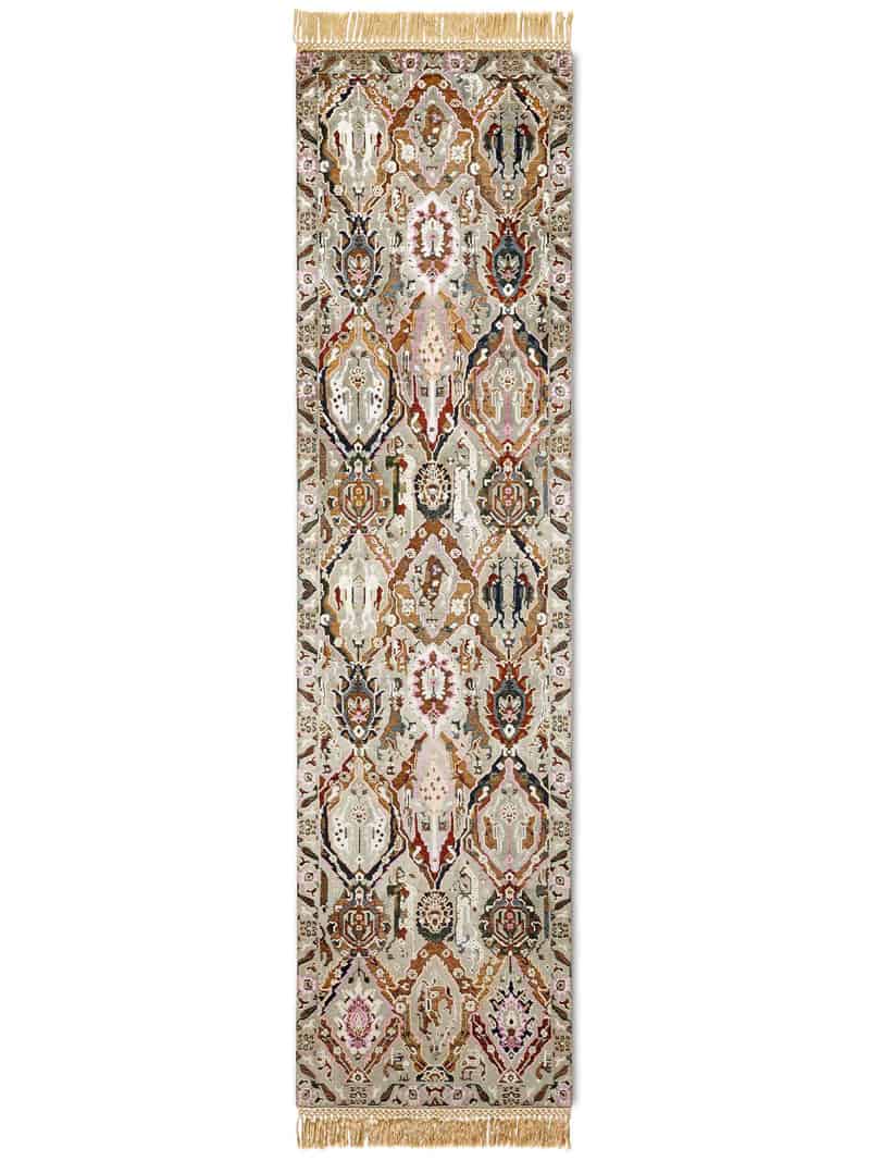 KavaBagh groen handgemaakte luxe tapijt