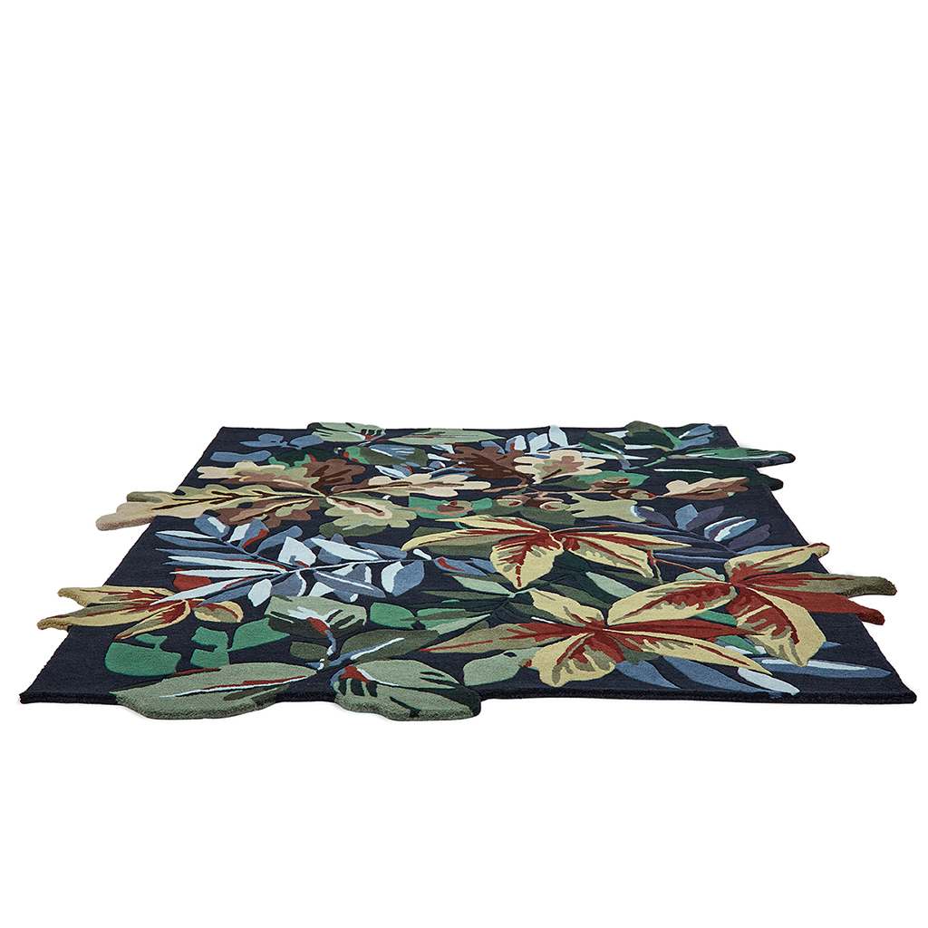 Robin's wood bosgroen tapijt | Maat: 250 × 350 cm