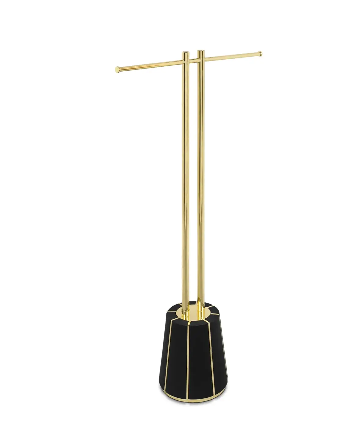 Regal zwarte handdoekrek