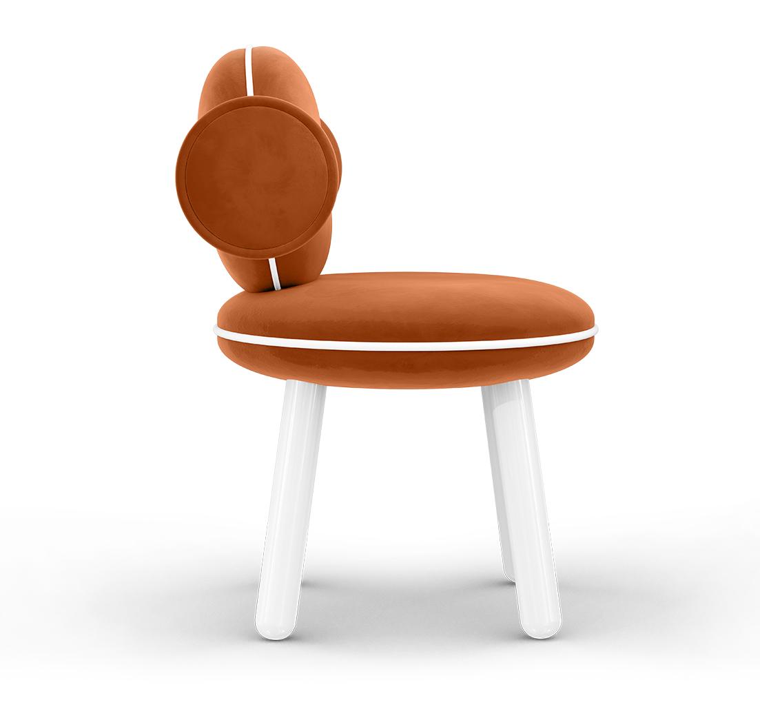 Lollipop rode poefstoel